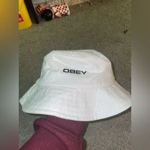 OBEY White Bucket Hat!